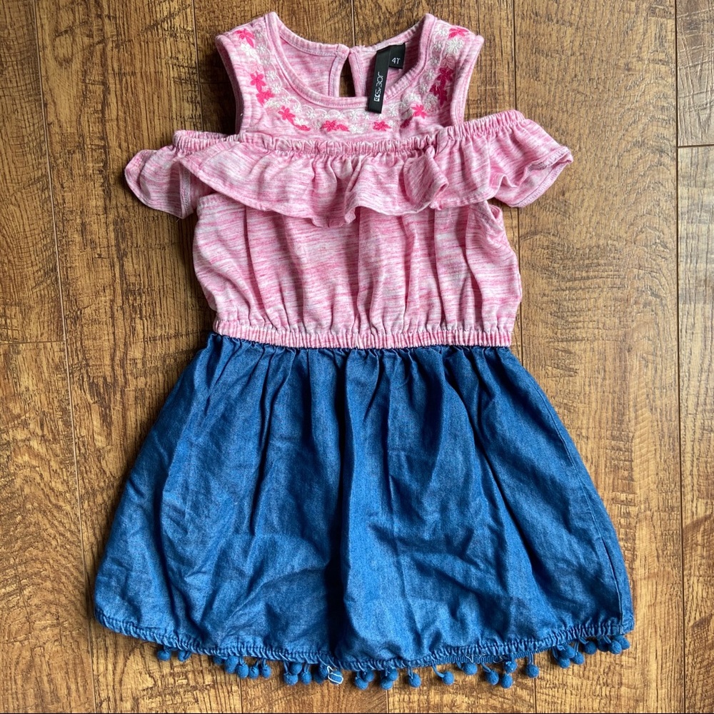 Girl’s 4T Joe Jeans open shoulder dress